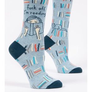 NWT Blue Q Women’s Snarky Crew Sock (size 5-10)